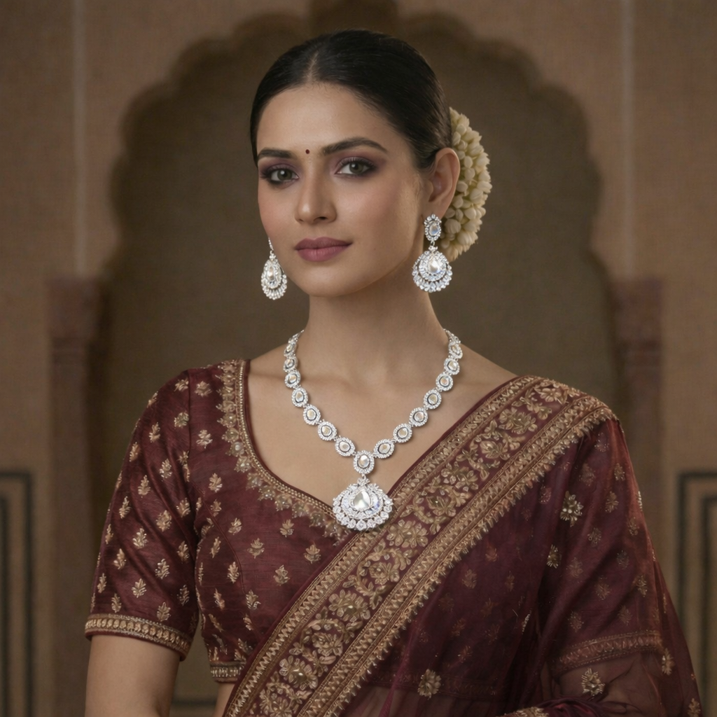 Stunning Cubic Zirconia Jewelry Set