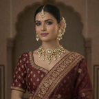 Handcrafted Kundan Choker Set