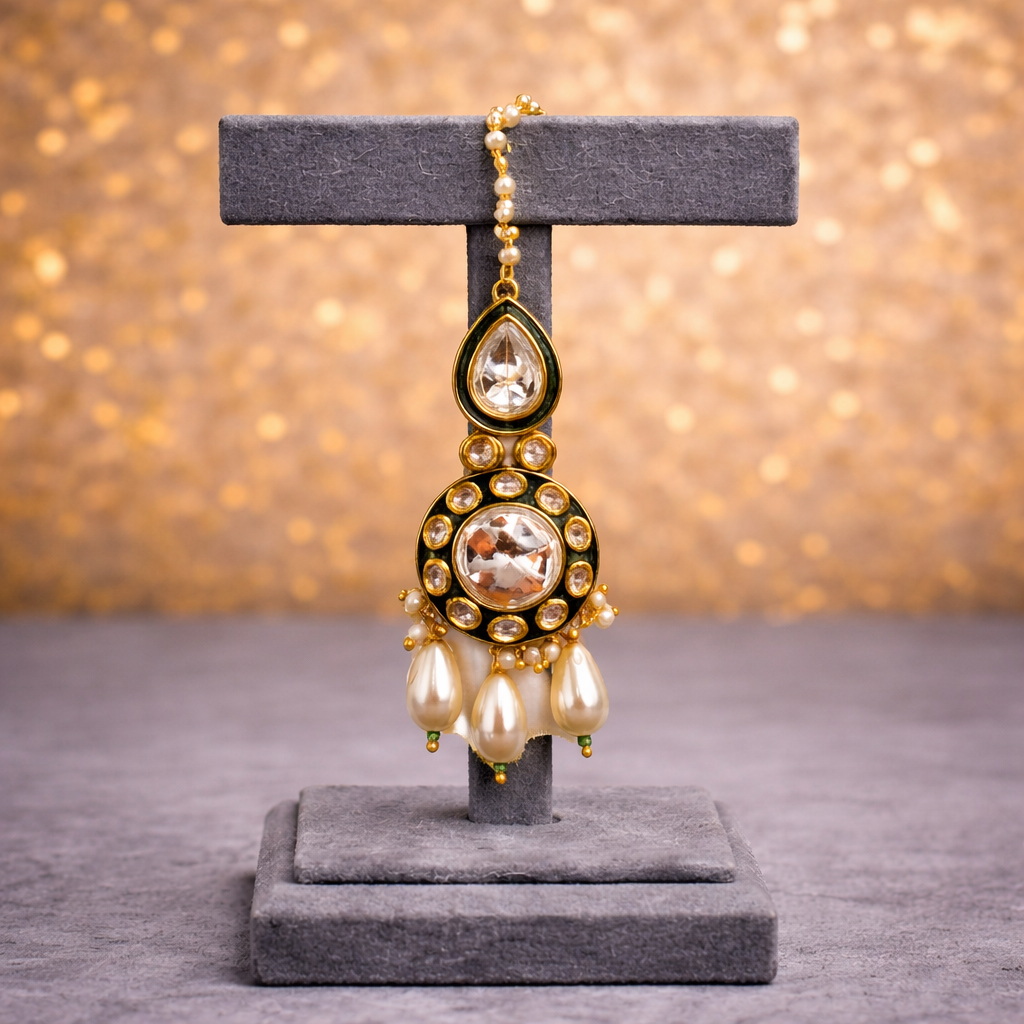 Handcrafted Kundan Choker Set