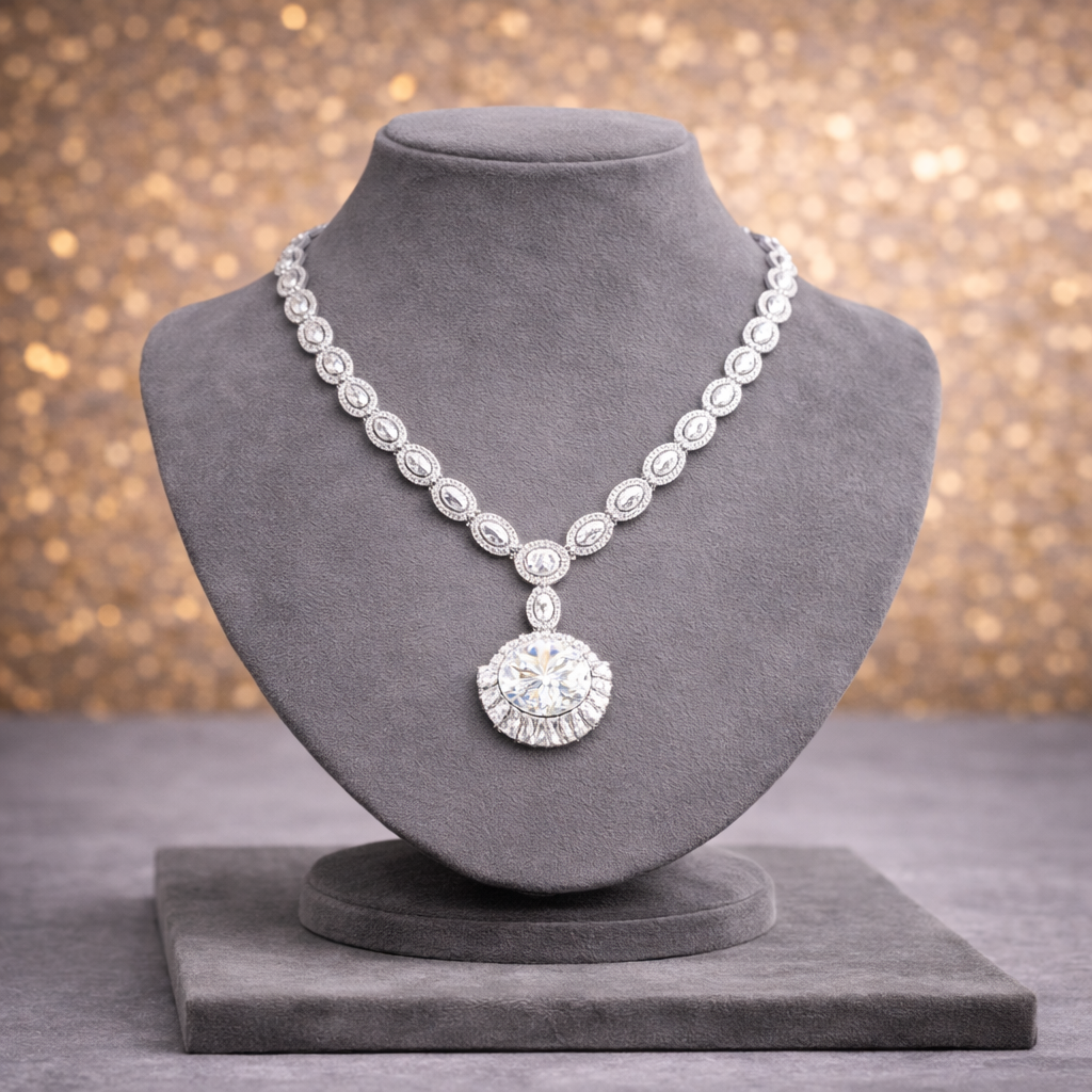 Stunning Cubic Zirconia Jewelry Set