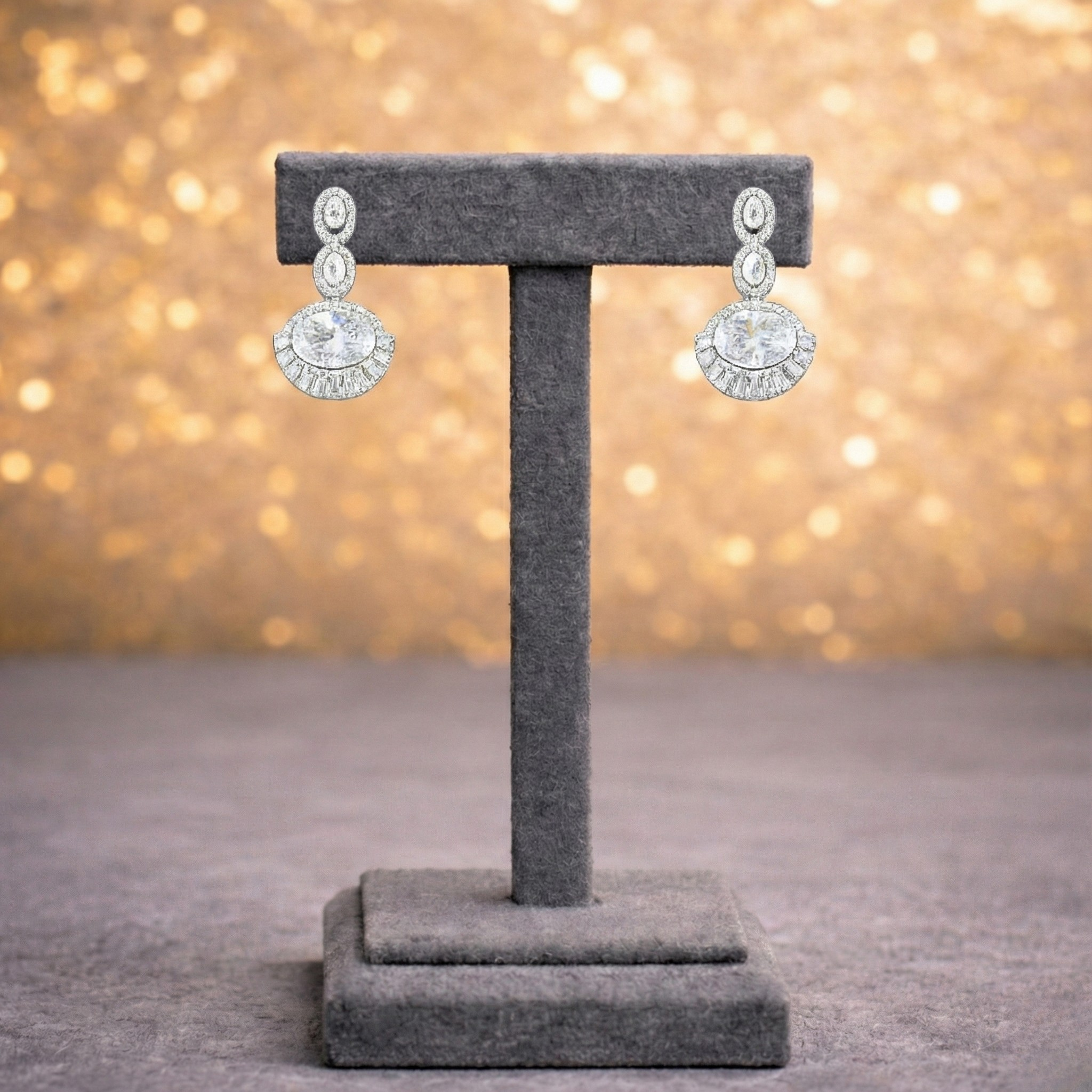 Stunning Cubic Zirconia Jewelry Set