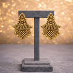 Antique Gold Temple Choker Bridal Set